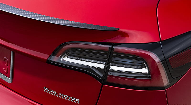 2018 Tesla Model 3 Performance Dual Motor - Tail Light , car, HD wallpaper