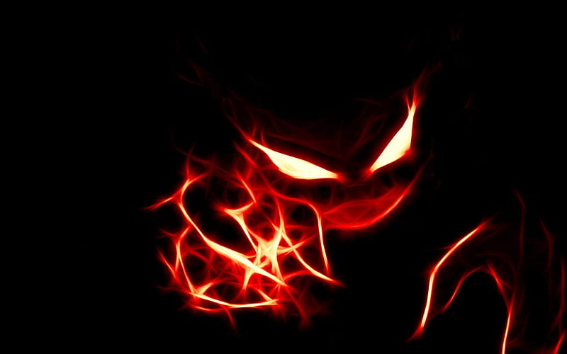 Haunter, Pokemon, Shadow, Ghost, HD wallpaper