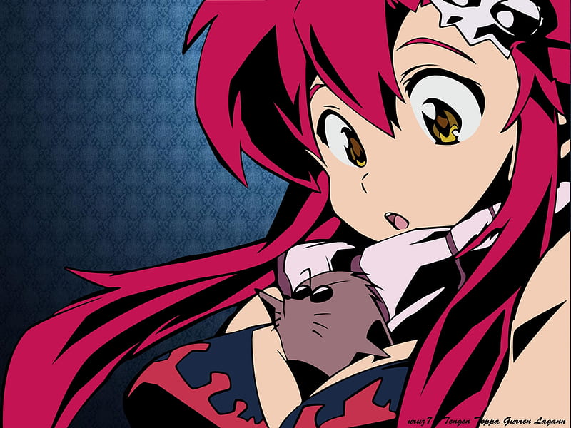 boota-tengen_toppa_gurren_lagann-yoko_ritona, boota-tengen-toppa-gurren-lagann-yoko-ritona, HD wallpaper