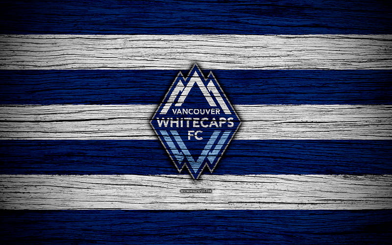 Vancouver Whitecaps, football club, USA, Vancouver Whitecaps FC, soccer, logo, FC Vancouver Whitecaps, HD wallpaper