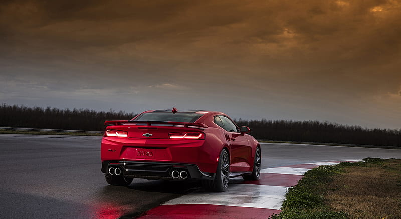 2017 Chevrolet Camaro ZL1 - Rear , car, HD wallpaper