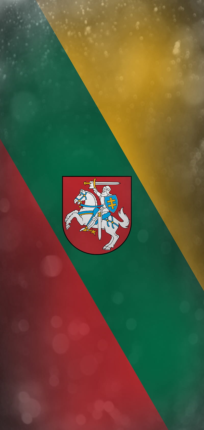 Lithuania, baltic, flag, flags, lithuanian, HD phone wallpaper