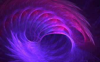 Hot Purple Steam, art, purple, hot, neon, color, abstract, HD