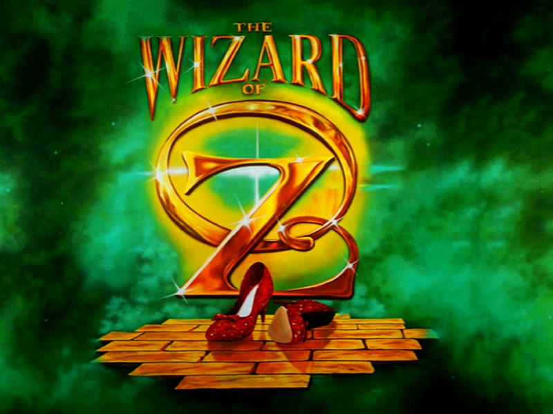 Wizard Of Oz Movie, Red, Wizard Of Oz, Green, Ruby Shoes, HD wallpaper
