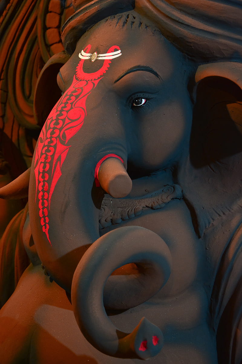 Lord Ganesha, god, spritual, HD phone wallpaper