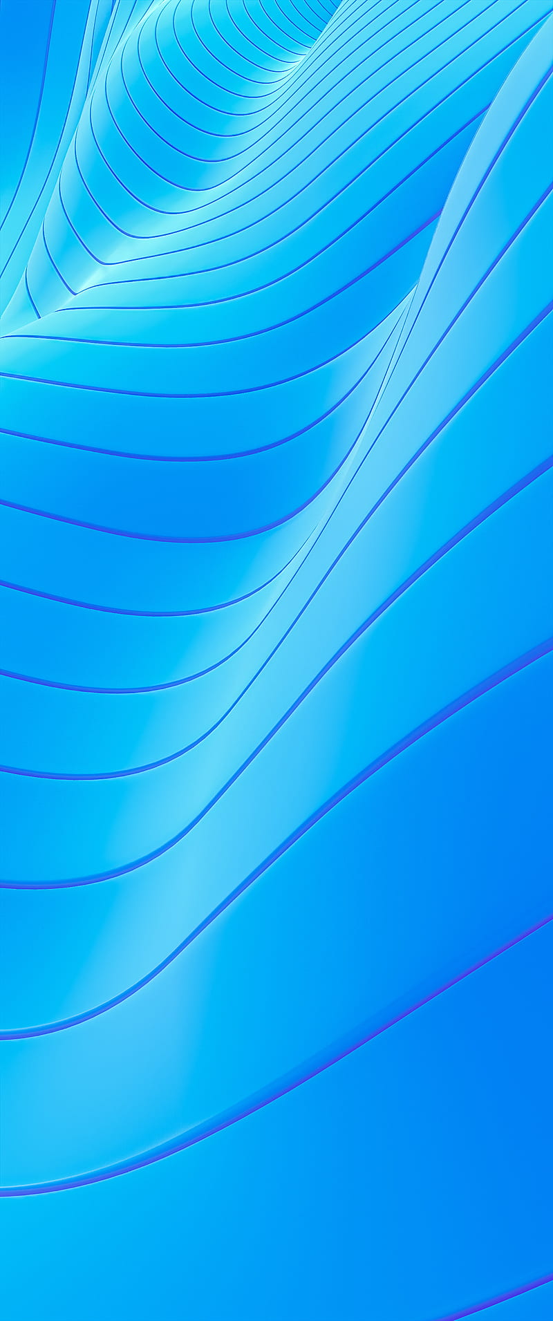 Wavy, 3d, abstract, background, blue, irregular, pattern, HD phone wallpaper