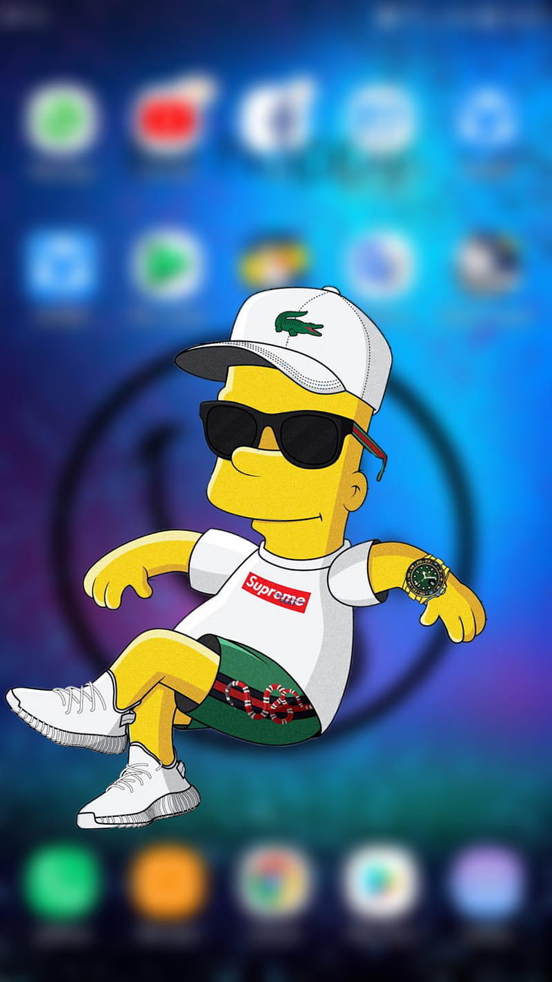 100+] Bart Simpson Swag Wallpapers