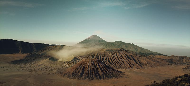 Mountain, , Volcano, Indonesia, Mount Bromo, Volcanoes, HD wallpaper