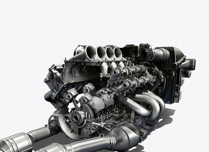 2012 Mercedes-Benz SLS AMG Roadster - Engine, car, HD wallpaper
