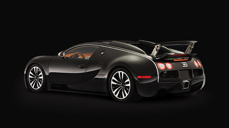 2008 Bugatti Veyron Sang Noir, Coupe, Turbo, W16, car, HD wallpaper