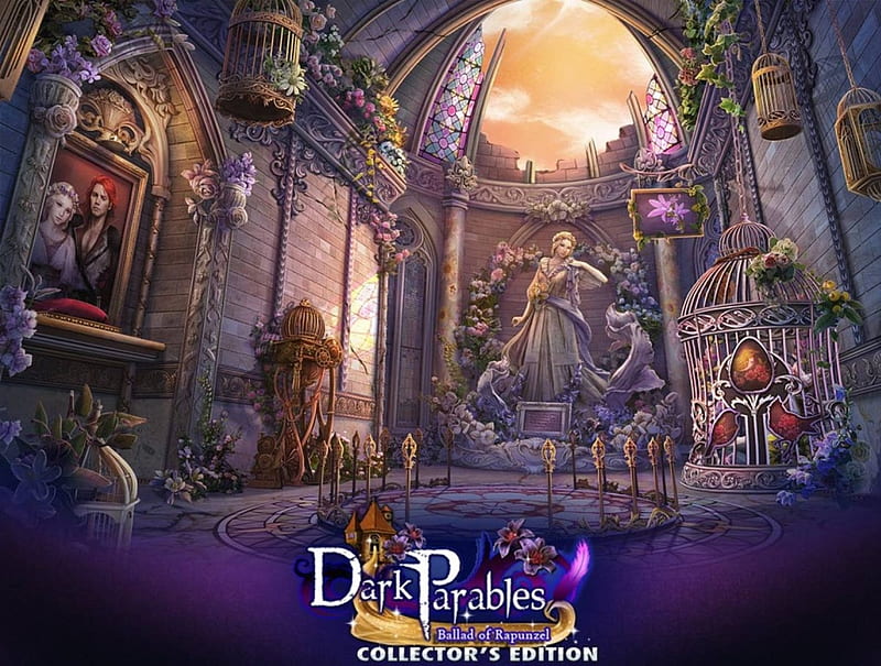 Dark Parables 7 - Ballad of Rapunzel07, hidden object, cool, video games, puzzle, fun, HD wallpaper