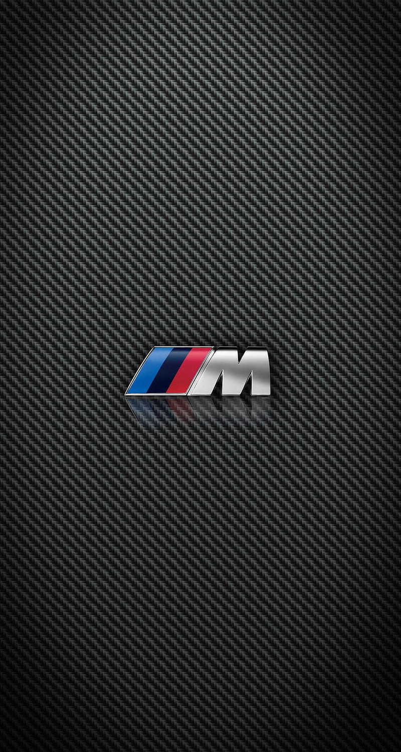 BMW, carbon, effect, logo, logos, mass, minimalism, pink, power, skyline, HD phone wallpaper