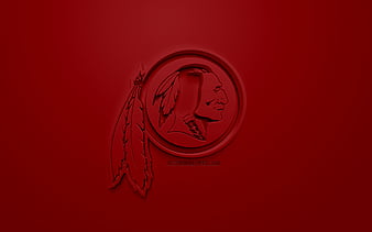 Washington Redskins wooden texture, NFL, american football, NFC, USA, art,  logo, HD wallpaper