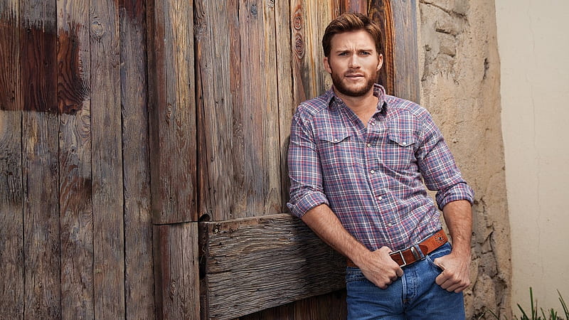 Scott Eastwood, man, actor, wood, HD wallpaper