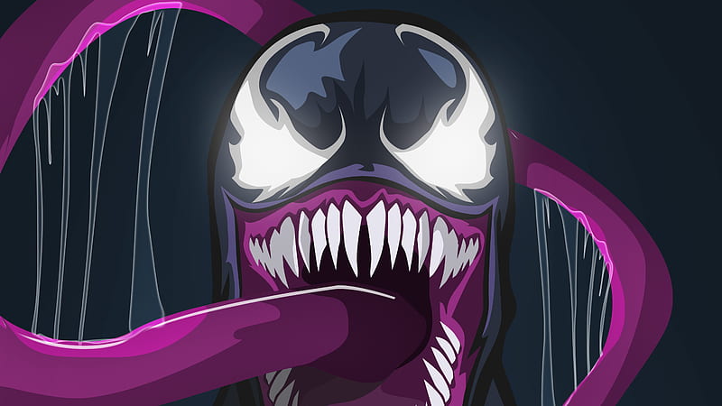 Venom Behance Art, venom, artwork, behance, digital-art, superheroes, HD wallpaper
