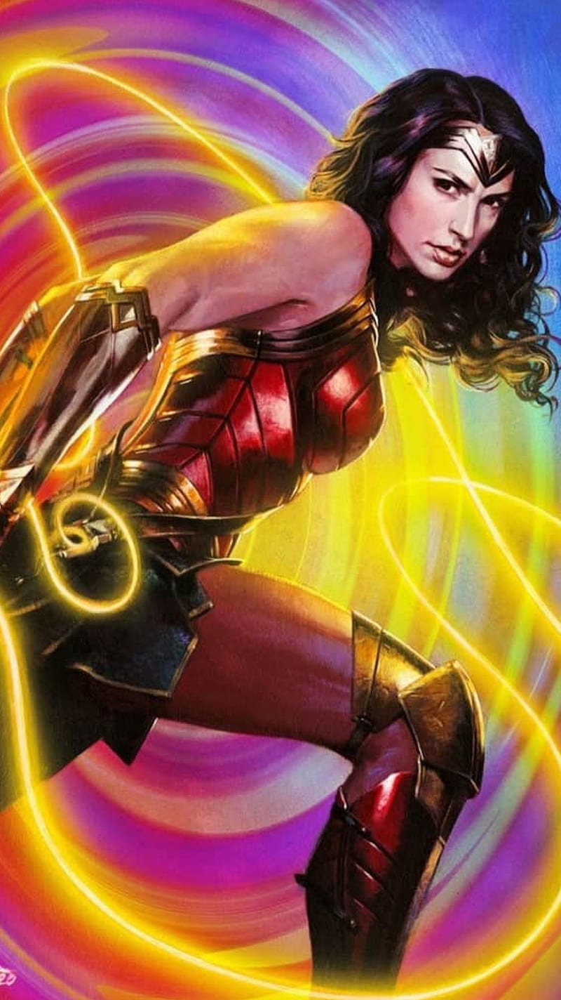 Wonder Woman, dc comics, diaba prince, gal gadot, justice league, movie, HD phone wallpaper