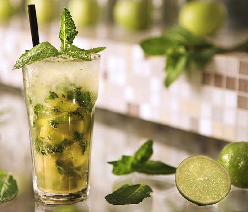 Mojito, drinks, other, HD wallpaper
