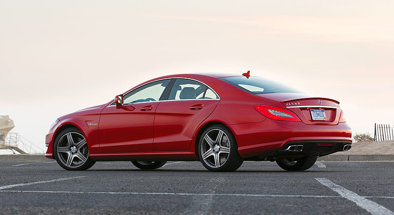 Mercedes-Benz CLS 63 AMG (2012) - Rear Left Quarter, car, HD wallpaper ...