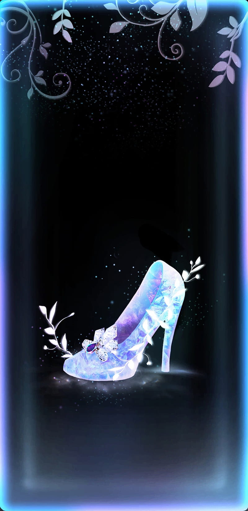 Cinderella Slipper Bonito Cinderella Girly Glass Slipper Pretty Shoes Hd Phone Wallpaper