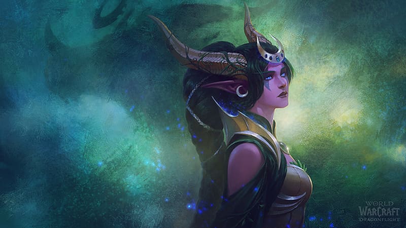 World of Warcraft Dragonflight Female Character, HD wallpaper