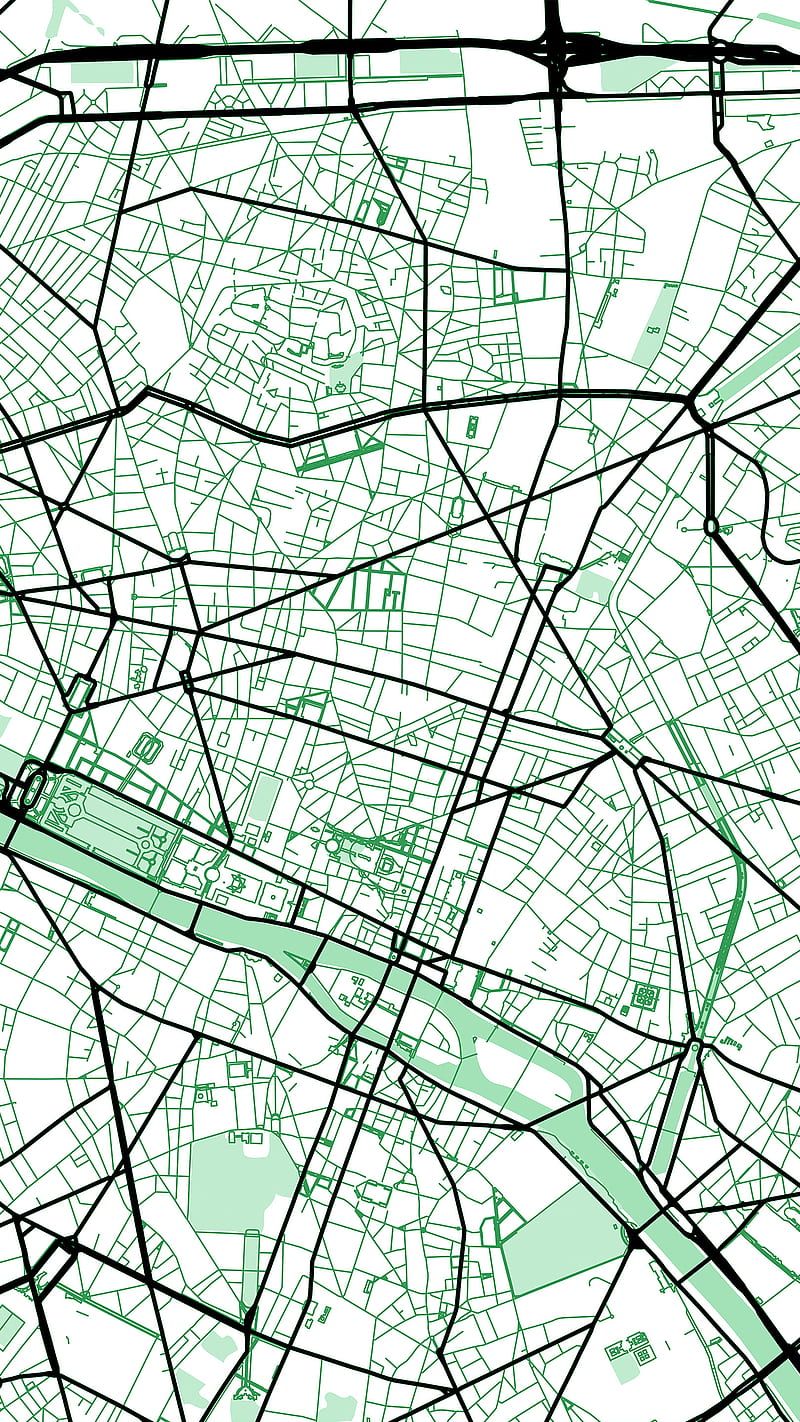 Paris France Map, City, Digital, DimDom, Europe, Maps, Streets, Travel, World city, desenho, romantic, trip, HD phone wallpaper