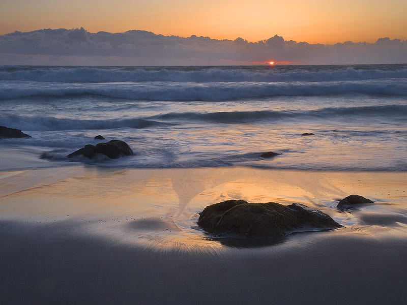 McClures Beach Point Reyes National Seashore California, beach, sky, landscape, HD wallpaper