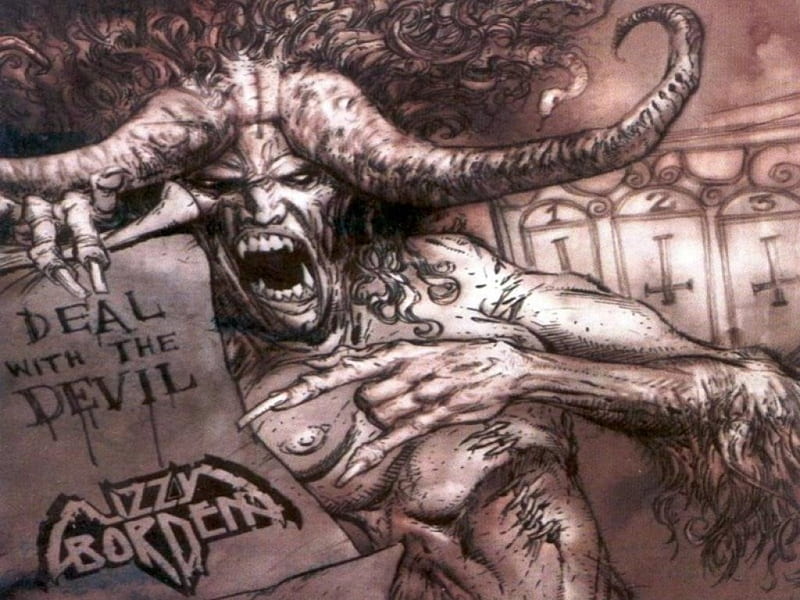 Lizzy Borden Deal With The Devil, Lizzy Borden, Metal, Heavy Metal, Lizzy Borden band, HD wallpaper