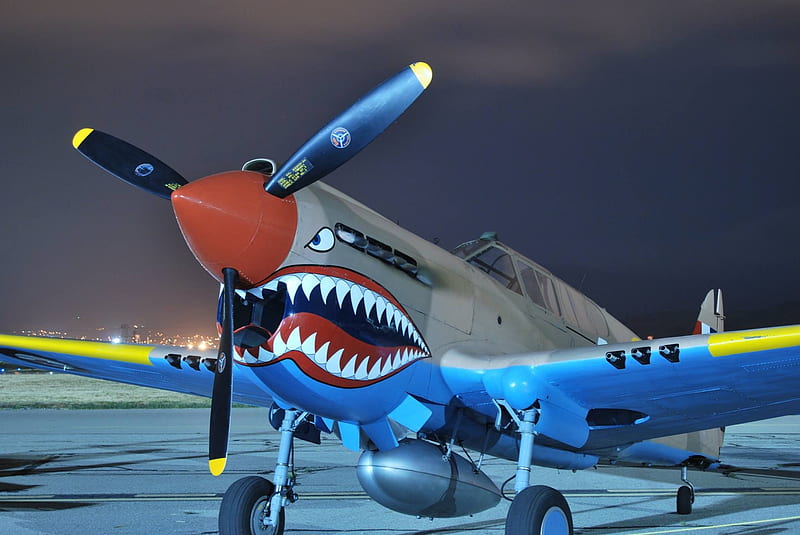 P-40, Tiger, Flying Tiger, Warbird, HD wallpaper