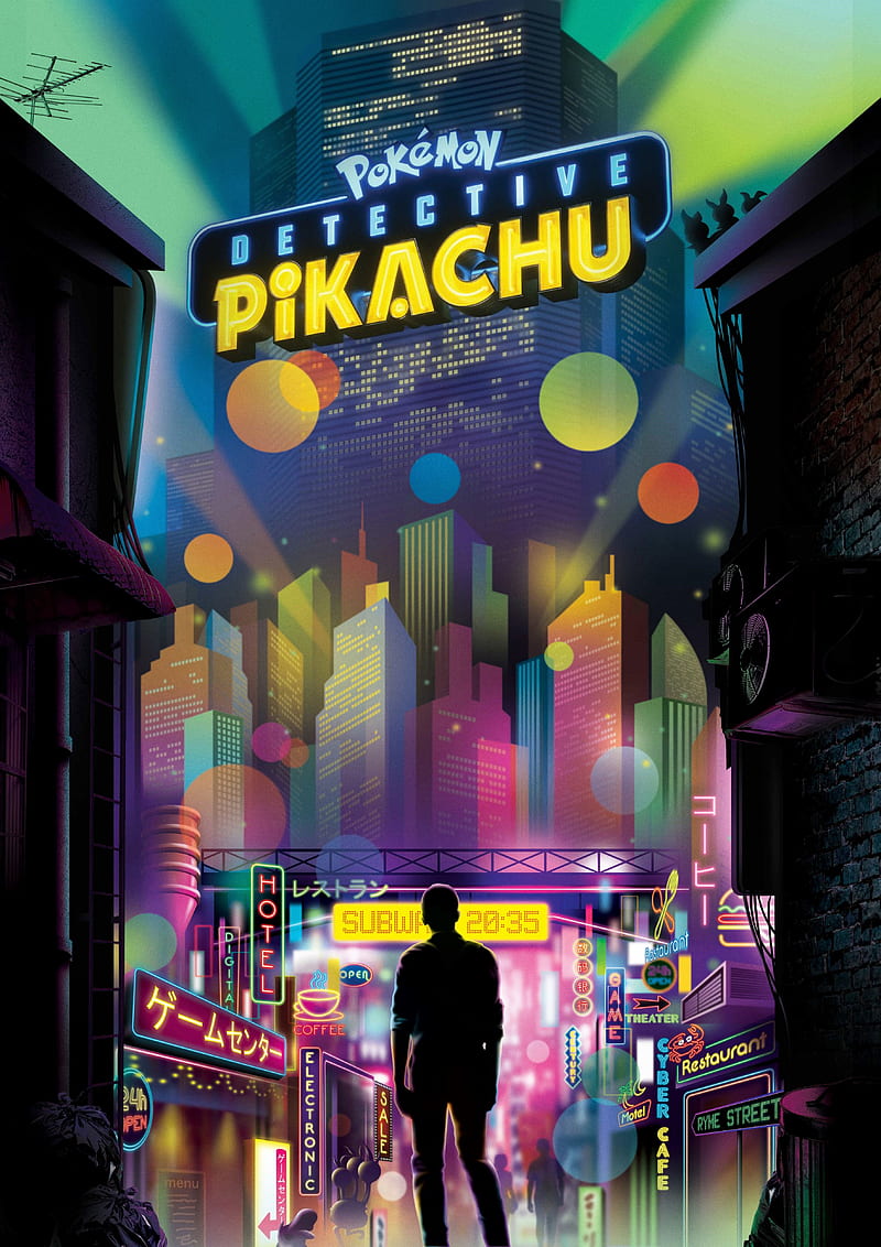 Poster Of Detective Pikachu Pokemon Movie, HD phone wallpaper
