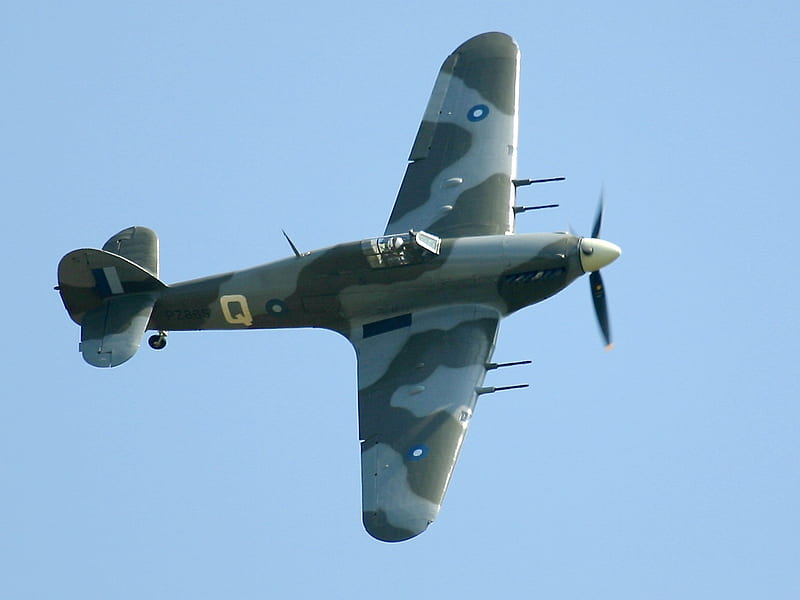 Hawker Hurricane, world war two, hawker, royal new zealand air force, HD wallpaper