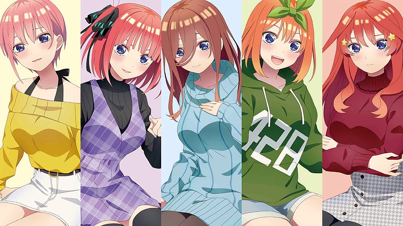Wallpaper  anime girls The Quintessential Quintuplets 4082x2400  AkitoUF   1547905  HD Wallpapers  WallHere