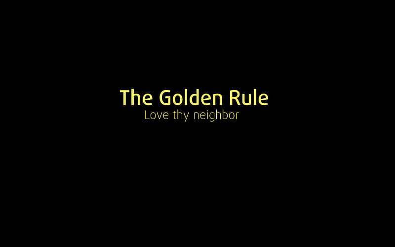 Golden Rule, people, fun, history, wisdom, HD wallpaper