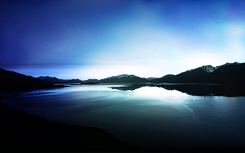 Lake Reflections, lake, reflections, nature, HD wallpaper