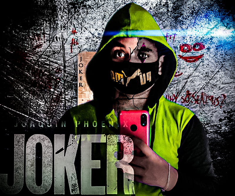 Joker like boss, edited, HD wallpaper