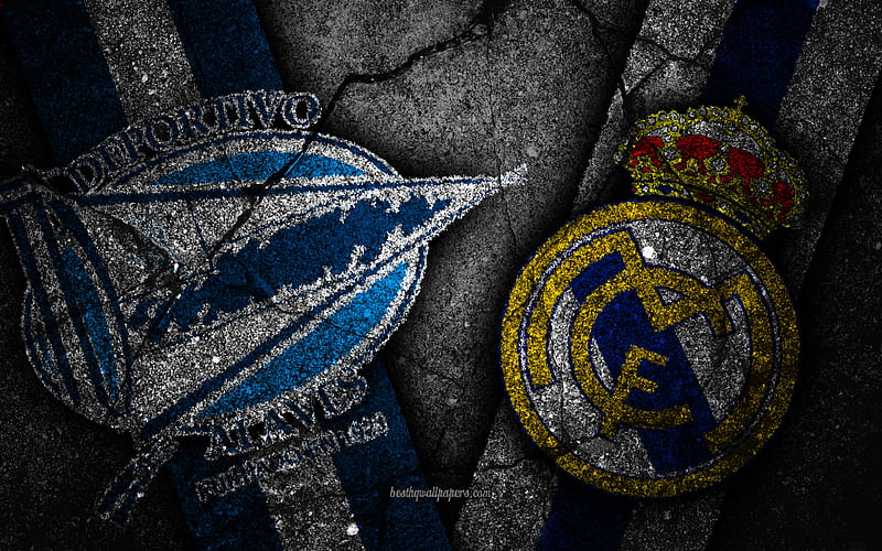 Deportivo Alaves vs Real Madrid, Round 8, LaLiga, Spain, football, Deportivo Alaves FC, Real Madrid FC, soccer, spanish football club, HD wallpaper
