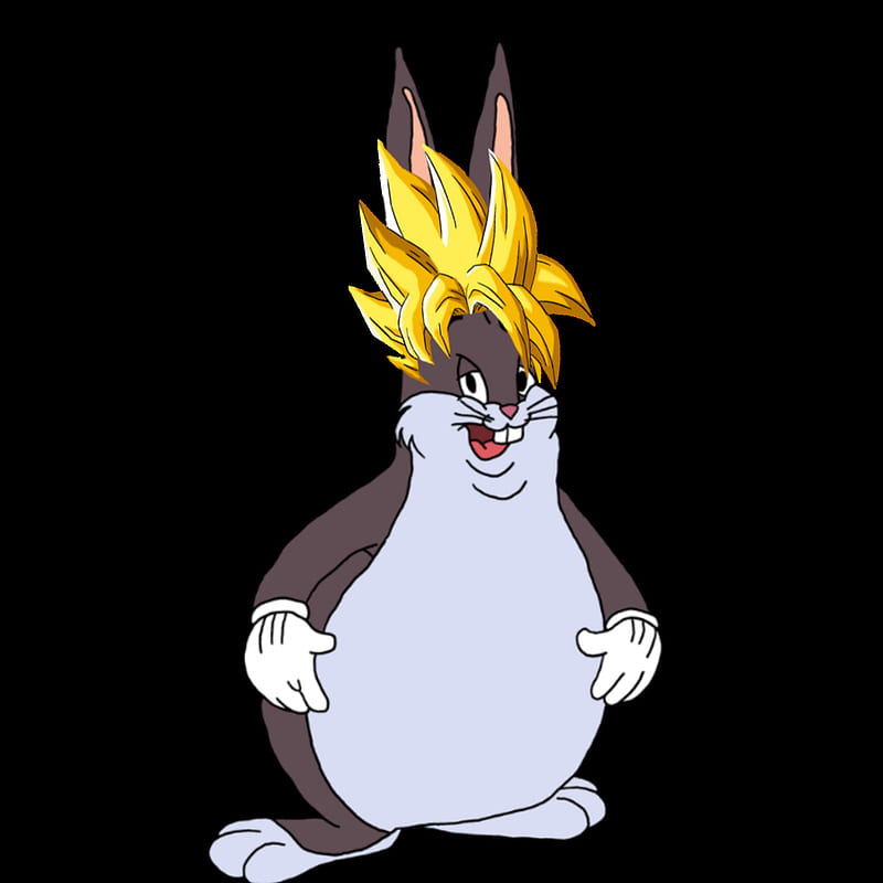 Big Chungus , super saiyan, memes, HD phone wallpaper