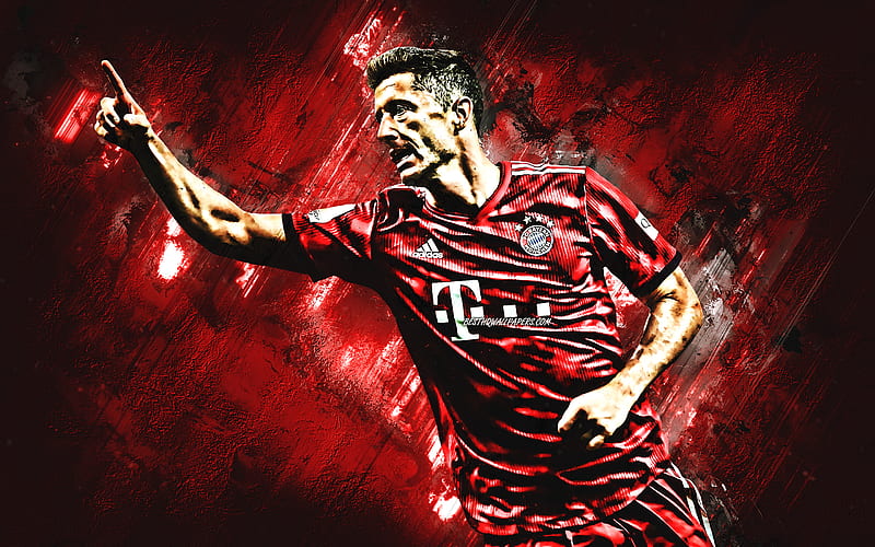 Robert Lewandowski, Bayern Munich FC, Bundesliga, Polish forward, famous football players, Germany, HD wallpaper
