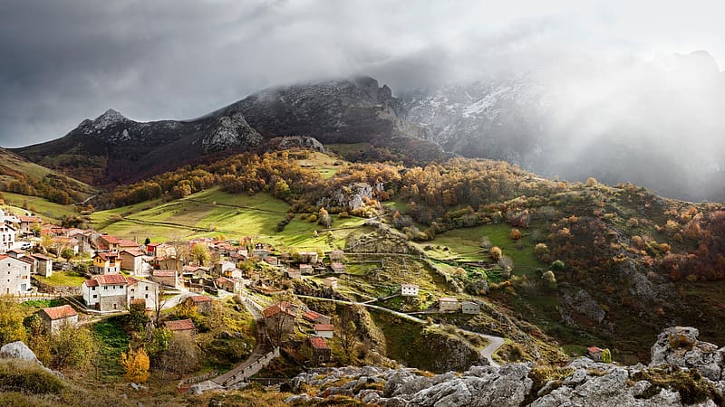 SanMartin Day Picos Europa Asturias Spain Bing, HD wallpaper