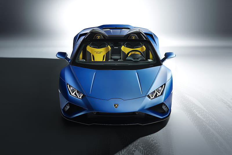 Lamborghini, Lamborghini Huracan Evo, Lamborghini Huracan, Car, Blue Car, Sport Car, Supercar, HD wallpaper Lamborghini, Lamborghini Huracan Evo, Lamborghini Huracan, Car, Blue Car, Sport Car, Supercar, HD wallpaper