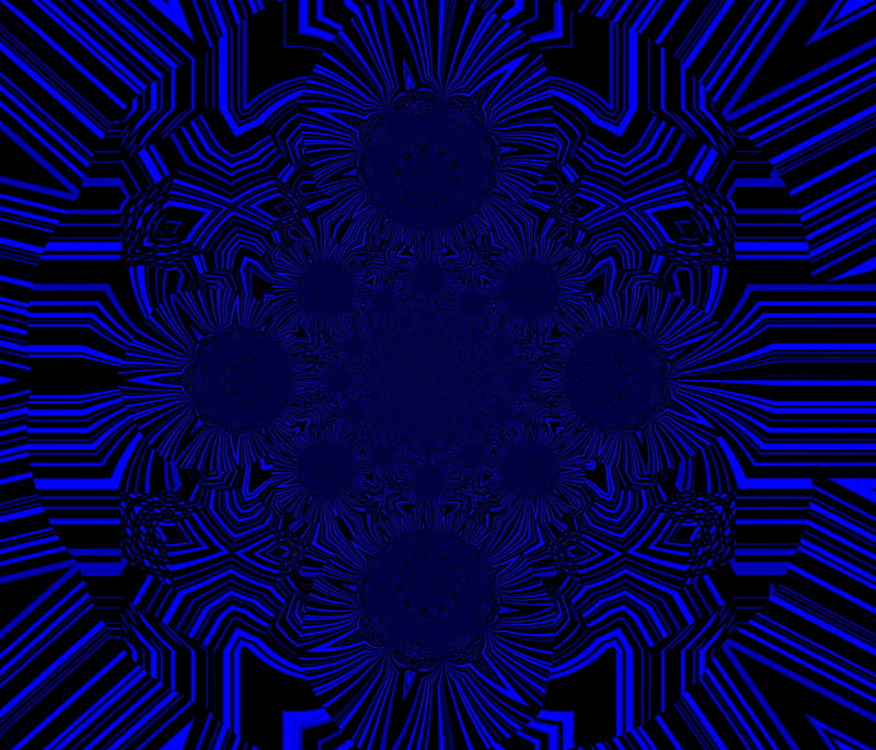Blue Zag, abstract, black, cool, lines, unique, zig, HD wallpaper