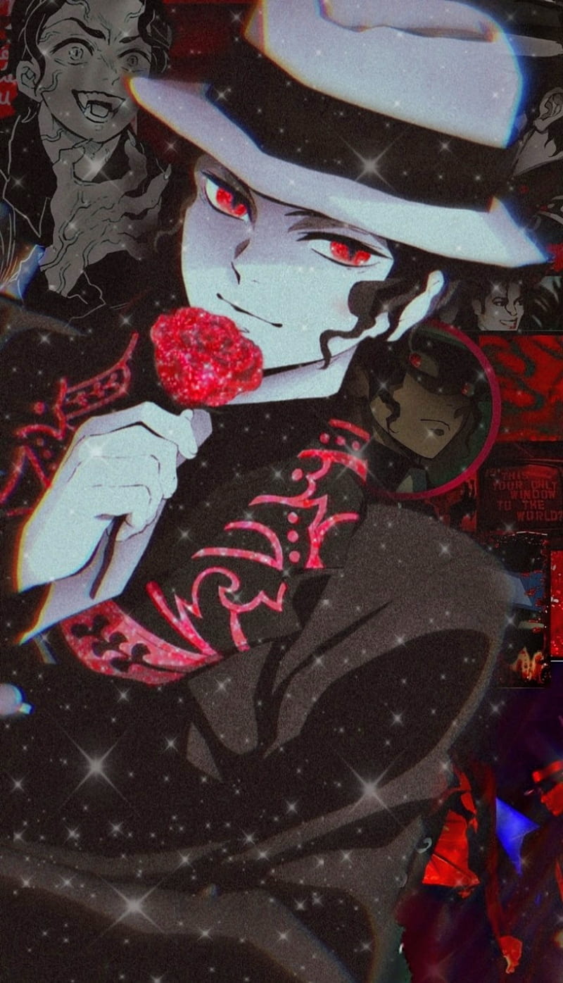 muzan kibutsuji in shadow  demon slayer kimetsu no yaiba HD wallpaper  download