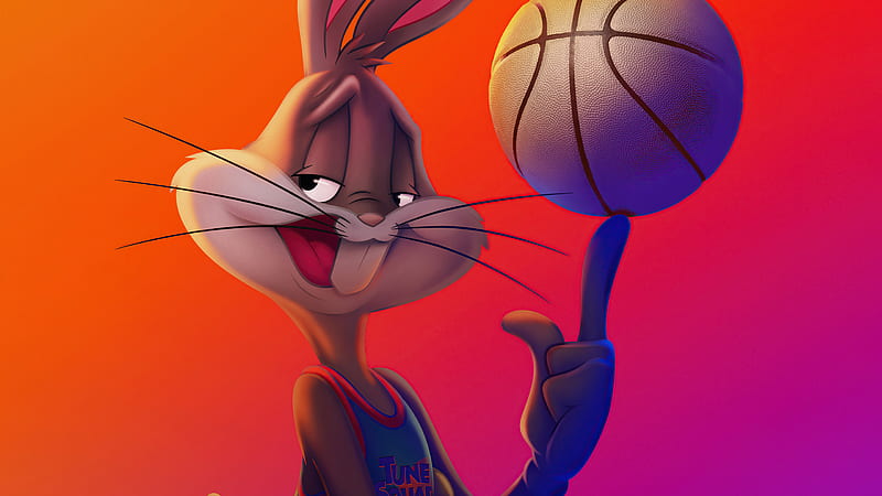 Movie, Space Jam: A New Legacy, Basketball, Bugs Bunny, HD wallpaper