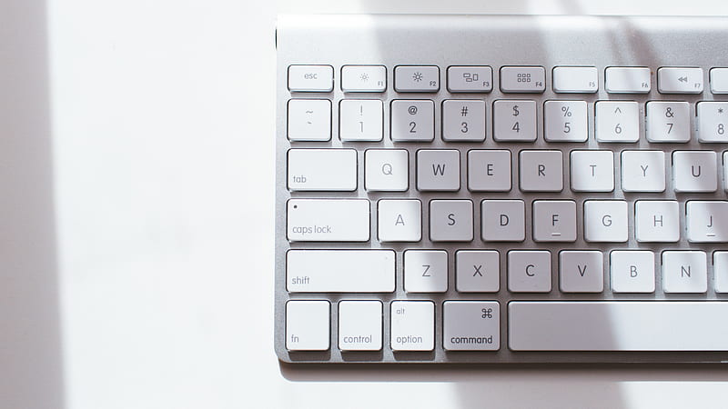 Apple Keyboard, apple, keyboard, computer, HD wallpaper
