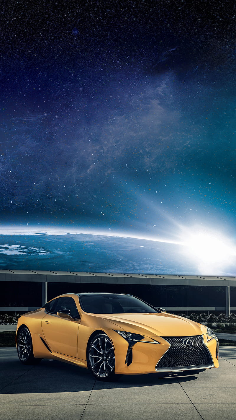 Lexus Lc 500 planet, 2017, car, dream, gold lc500, lexus, esports,  universe, HD phone wallpaper | Peakpx