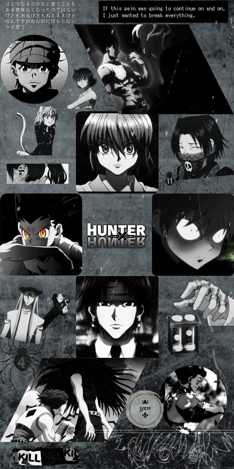 Hunter x Hunter, anime, attack on titan, my, naruto, naruto shippuden, one  piece, HD phone wallpaper | Peakpx