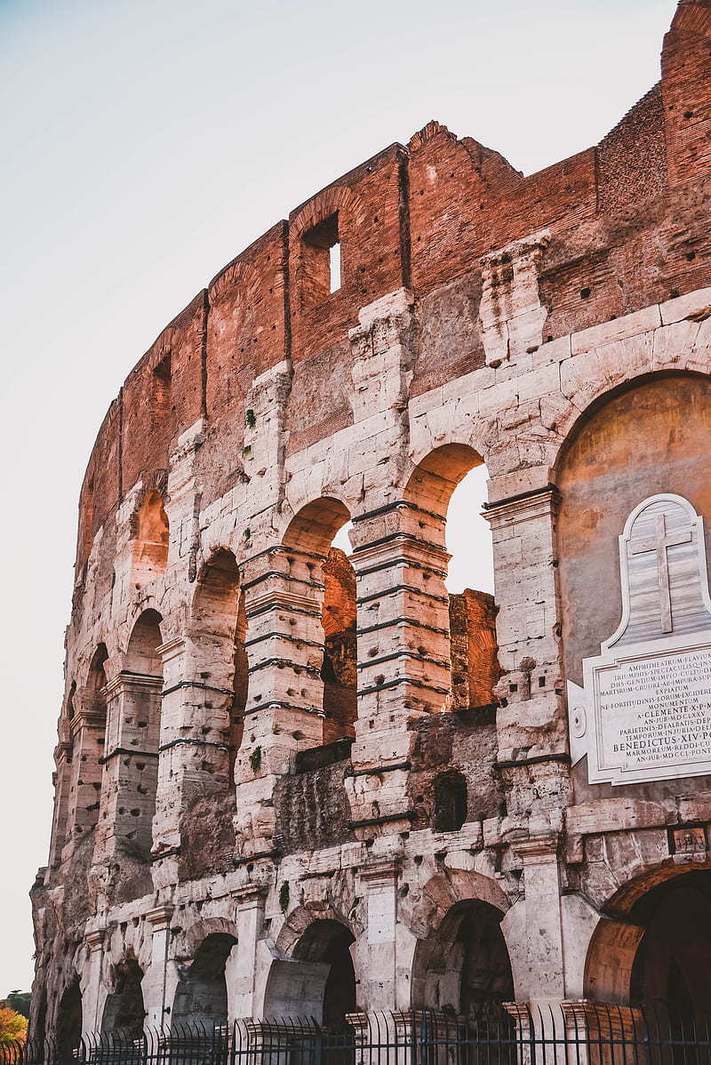Coliseum Rome, Italy, HD phone wallpaper