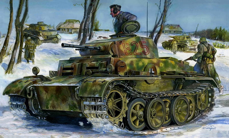 Tanks, Panzer II, Tank, HD wallpaper