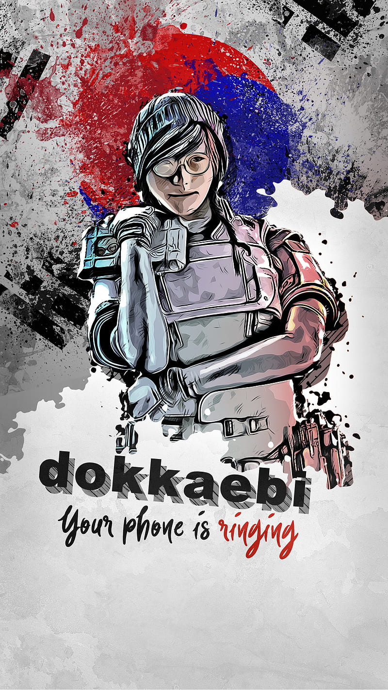 Dokkaebi, rainbow six siege, HD phone wallpaper