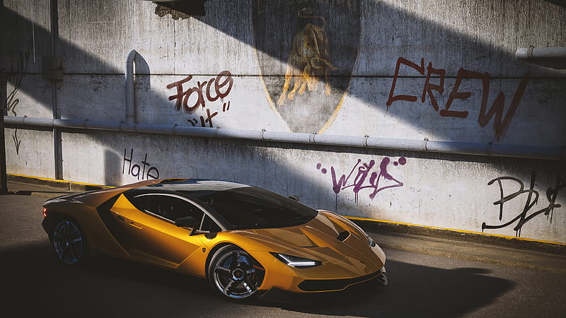 HD wallpaper: Lamborghini Centenario, 4K, Forza Horizon 3