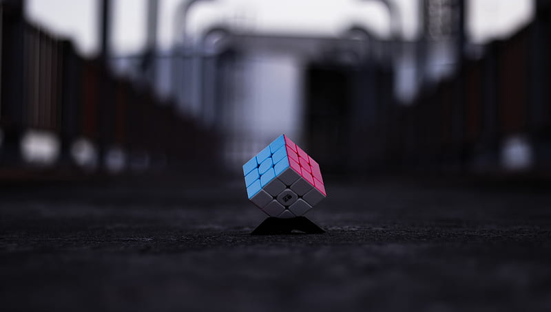 rubiks cube, cube, multi-colored, HD wallpaper